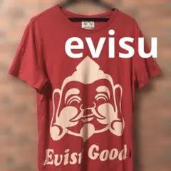 エヴィス　レッドtシャツ