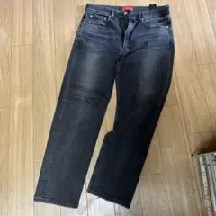 《貴重サイズ》BEAMS別注 REDCARD ブラックデニム レッドカード