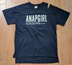 ANAP GIRL　Tシャツ　ブラック　肩だし　　 Sサイズ