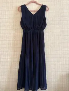 【コメントで値引き】MOUSSY ネイビー ノースリーブワンピース