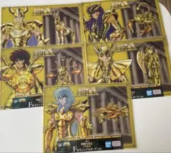 聖闘士星矢 一番くじ ビジュアルボード ５点セット 黄金聖闘士編