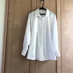 ホワイト 長袖 シャツ