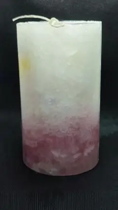 キャンドル⑦：無香料、高さ16.5cm✕直径9cm