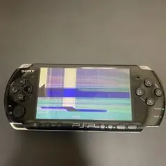 【ジャンク】PSP3000 ブラック 液晶画面破損