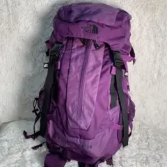 THE NORTH FACE 紫 リュック 登山 山登り TELLUS30