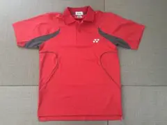 YONEX レッド ポロシャツ