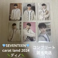 SEVENTEEN carat land 2024 トレカ　ディノ　コンプリート