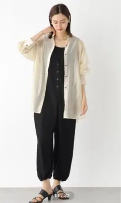 新品タグ付きLEPSIM レプジムシアーシャツ