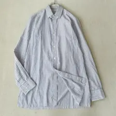 シャルベ Charvet 長袖シャツ ストライプ コットン 38サイズ ドレス