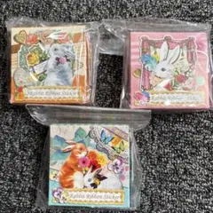 Rabbit Ribbon Sticker 3個セット
