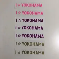 横浜DeNAベイスターズ ステッカー　I⭐︎YOKOHAMA