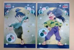 忍たま乱太郎　ランダムブロマイド　L判　七松小平太＆食満留三郎　2枚セット