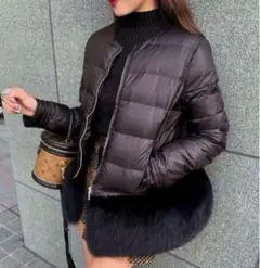 sheller シェリエ 2wayFOXダウンジャケット シェリエsheller 2way foxダウン