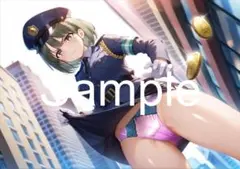 A4サイズアートポスター 1点もの 美女ポスター最高品質 E-J-７８