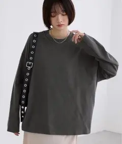 ピグメントアウトシームビッグTシャツ