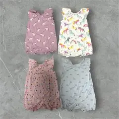 next 4Pお買い得セット ロンパース 9-12m ネクスト