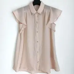 ■美品■プロポーション ビジュー付トップス
