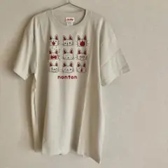 ノンタン　Tシャツ　にんにん　M