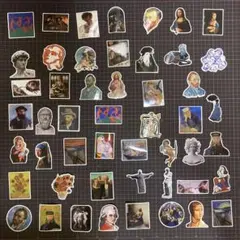 絵画・美術ステッカー ◆50枚セット！