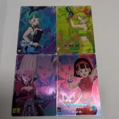 ドラゴンボールスーパーダイバーズ　LPUR 4枚コンプセット
