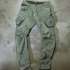 G STAR RAW 32 カーゴパンツ ミリタリーパンツ サイドポケット