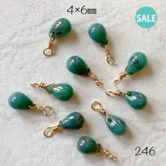 247チェコドロップビーズ 4×6㎜ sale!!!
