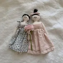 ハンドメイド 布製人形 ドール