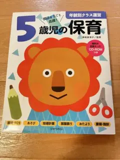 5歳児の保育 資料が全部入ったCD-ROM付き