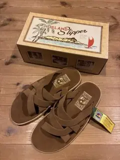 ISLAND SLIPPER ブラウン サンダル