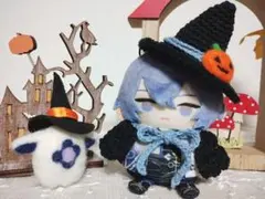 にじさんじ　にじパペット　小柳ロウ　ハロウィン帽子＆ケープ　にじぱぺ　ぬい服