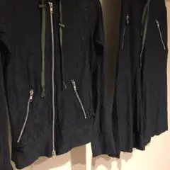 LGB ルグランブルー シースルー 総柄スカルパーカー パンツ セットアップ