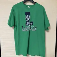 緑のライオンロゴTシャツ