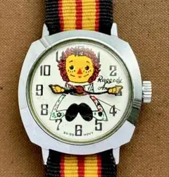 アン＆アンディ アンティーク 時計 ヴィンテージ ラガディ・アン&アンディ Raggedy Ann&Andy 3針