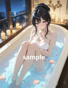 AIイラスト　美女 L版サイズ 1点物 D47