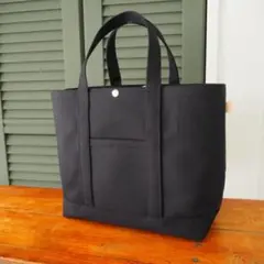 63CANVAS 帆布 キャンバス トートバッグ 日本製 ブラック