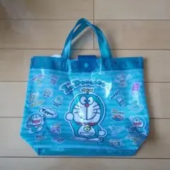 ドラえもん プールバッグ 青