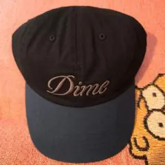 Dime ダイム tee 新品 黒 black LOGO 新品 正規品 キャップ