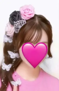 盛り髪セット ピンク
