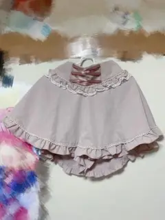アンクルージュ ピンクスカート