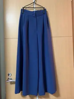 To b. by agnes b. ネイビー ガウチョパンツ