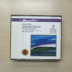 3345【 CDクラシック】【2枚組】ブルックナー: 交響曲第5番 & 第7番