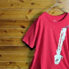 THE NIKE TEE　ナイキ　半袖Tシャツ　M　カップヌードル　麺　靴紐