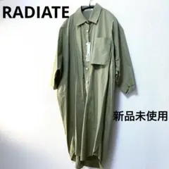 [新品未使用] RADIATE 半袖　オーバーサイズ　シャツワンピース　日本製