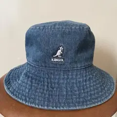 KANGOL デニム バケットハット Mサイズ USA製
