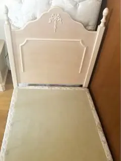 リンホーリンシングルベッド マットレス付 汚れあり たのメル便発送【最終値下げ】 リンホーリンシングルベッド マットレス付 汚れあり たのメル便