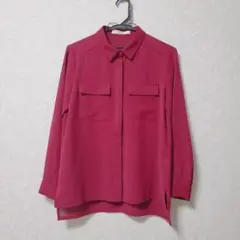 【新品未使用】シャツ エンジ キレイめ