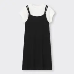 GU kids ワンピース　140cm 黒
