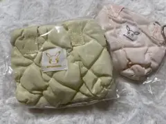 オリーブヤング ピカチュウ　イーブイ ポーチ 2色セット
