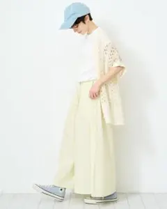 メルカリ最安値　NARU スカートパンツ