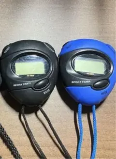 ストップウォッチ 2個セット ノーメーカー